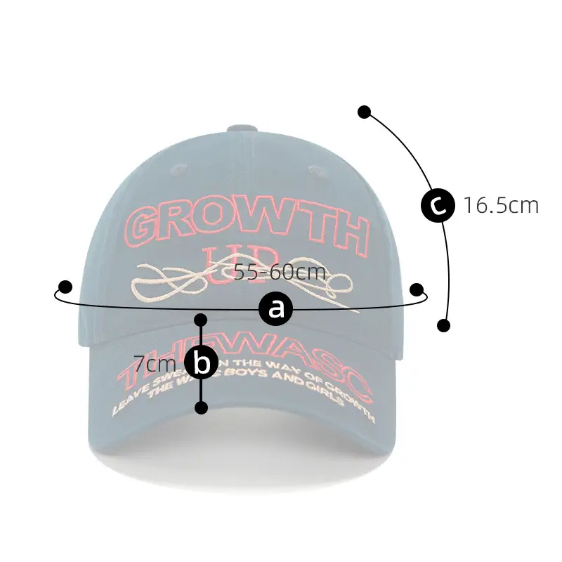 Growth HD Cap Men Women Grey — feature 2