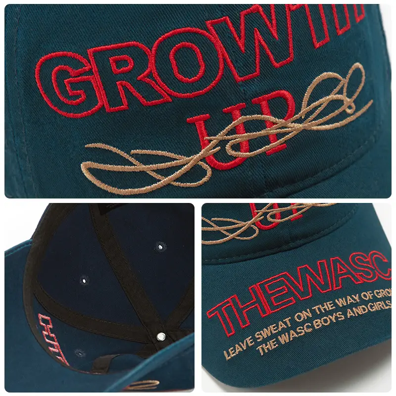 Growth HD Cap Men Women Grey — feature 4
