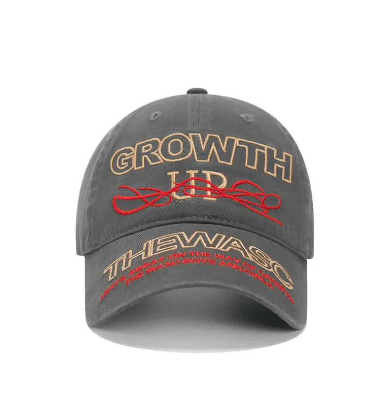 Growth HD Cap Men Women Grey - Image 2