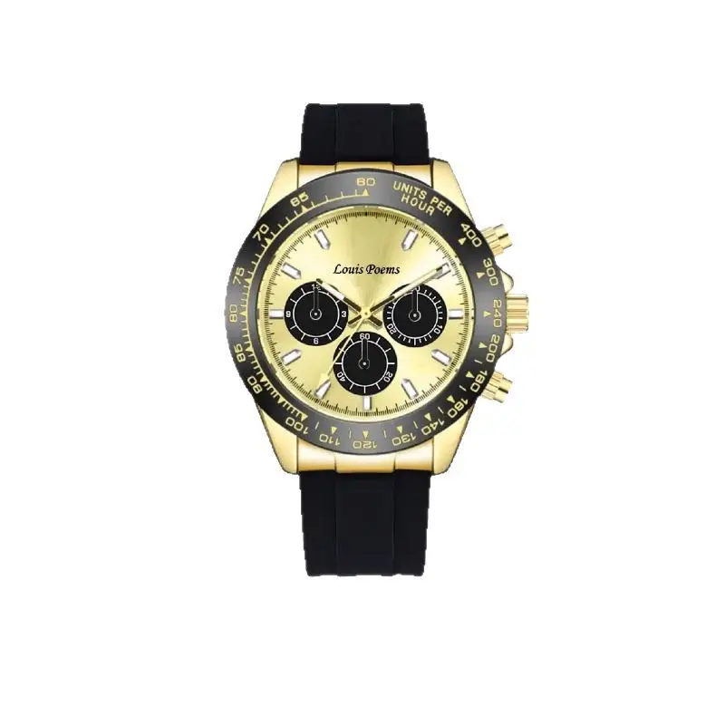 Men's Daytona Chronograph Quartz Watch Waterproof Luminous - Image 5