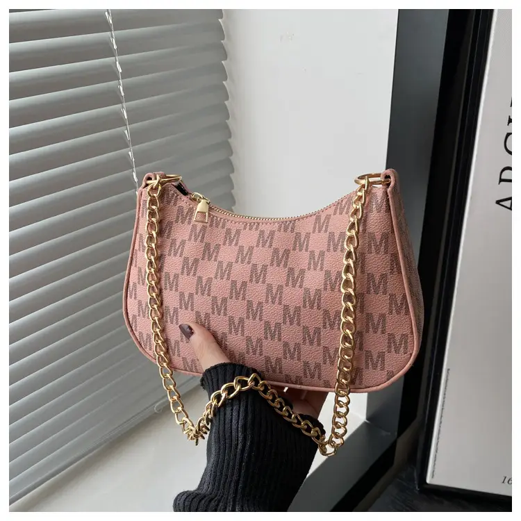 Retro Leopard Underarm Bag 2025 Spring New Commuter Fashionable Simple Niche Design Shoulder Crescent Bag — feature 25