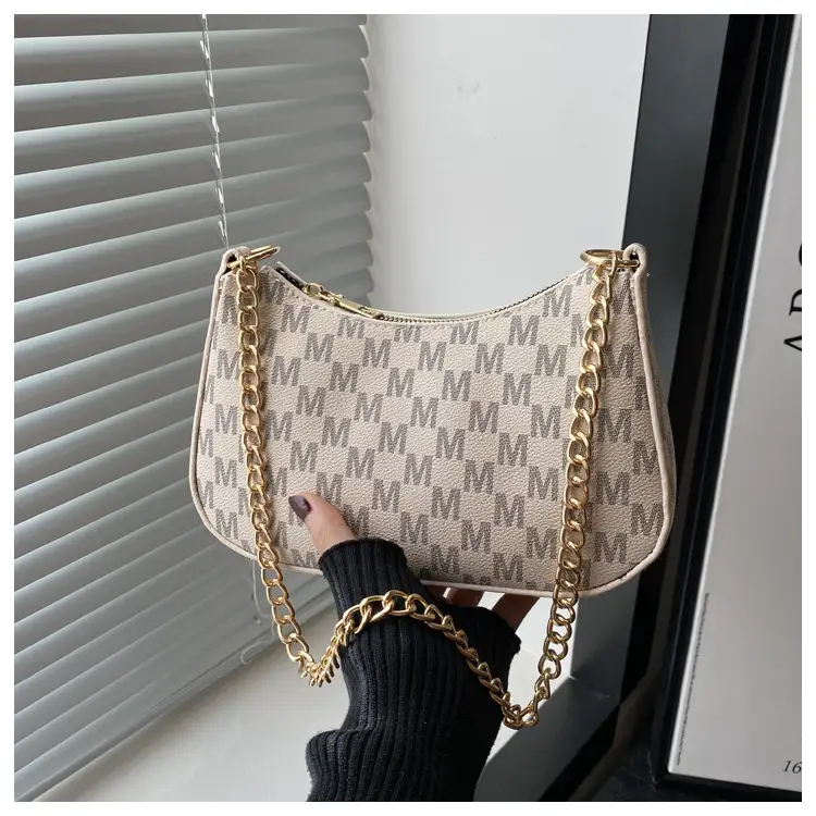 Retro Leopard Underarm Bag 2025 Spring New Commuter Fashionable Simple Niche Design Shoulder Crescent Bag — feature 27