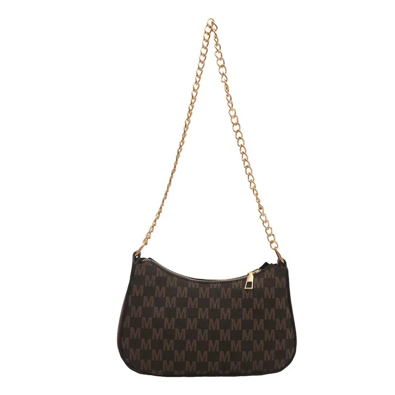 Retro Leopard Underarm Bag 2025 Spring New Commuter Fashionable Simple Niche Design Shoulder Crescent Bag - Image 6