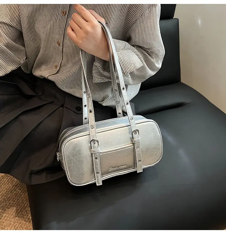 Pink Korean Style Shoulder Crossbody Bag for Women — feature 14