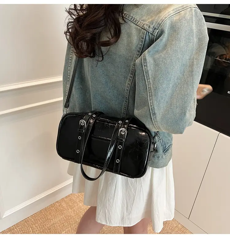 Pink Korean Style Shoulder Crossbody Bag for Women — feature 18