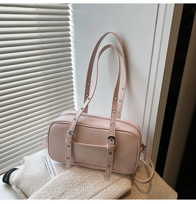 Pink Korean Style Shoulder Crossbody Bag for Women — feature 29