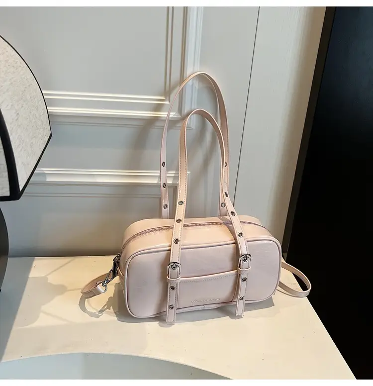 Pink Korean Style Shoulder Crossbody Bag for Women — feature 32