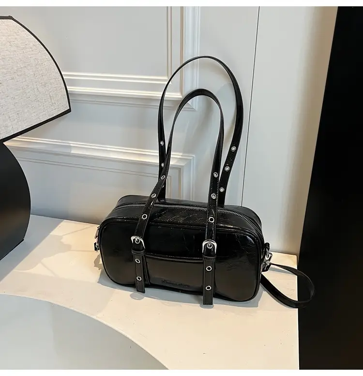 Pink Korean Style Shoulder Crossbody Bag for Women — feature 34