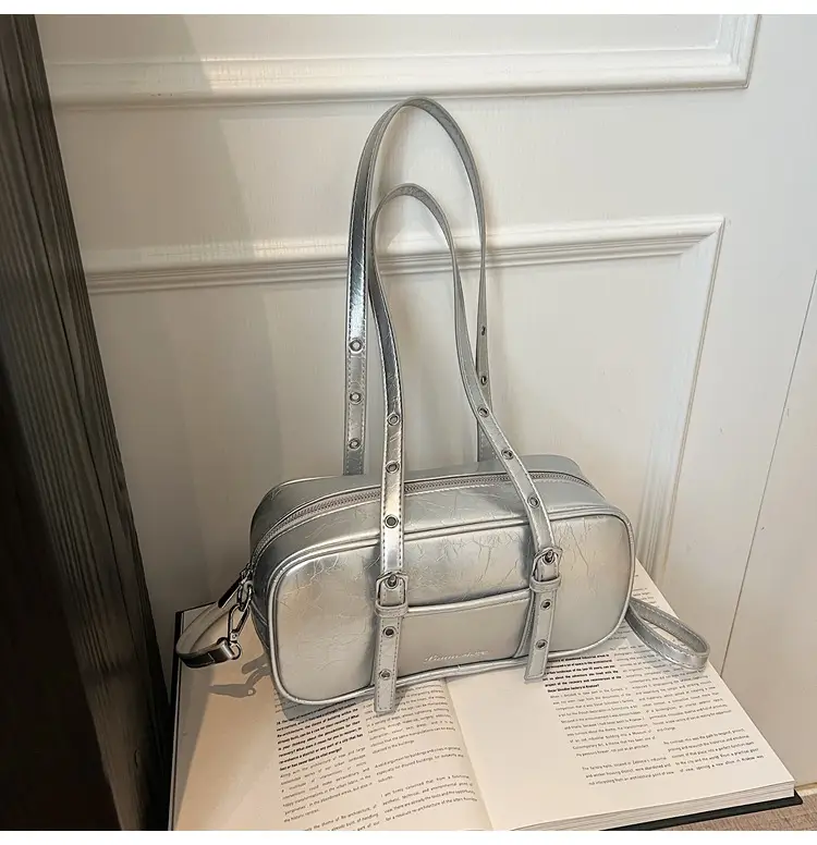 Pink Korean Style Shoulder Crossbody Bag for Women — feature 36