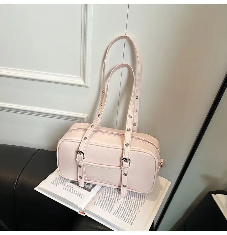 Pink Korean Style Shoulder Crossbody Bag for Women — feature 38