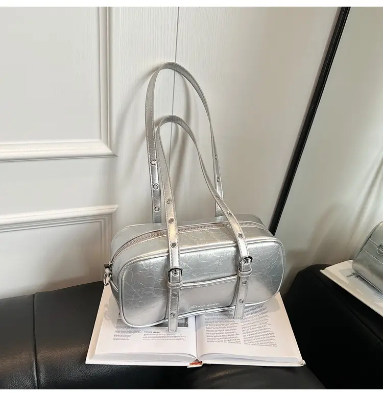 Pink Korean Style Shoulder Crossbody Bag for Women — feature 44