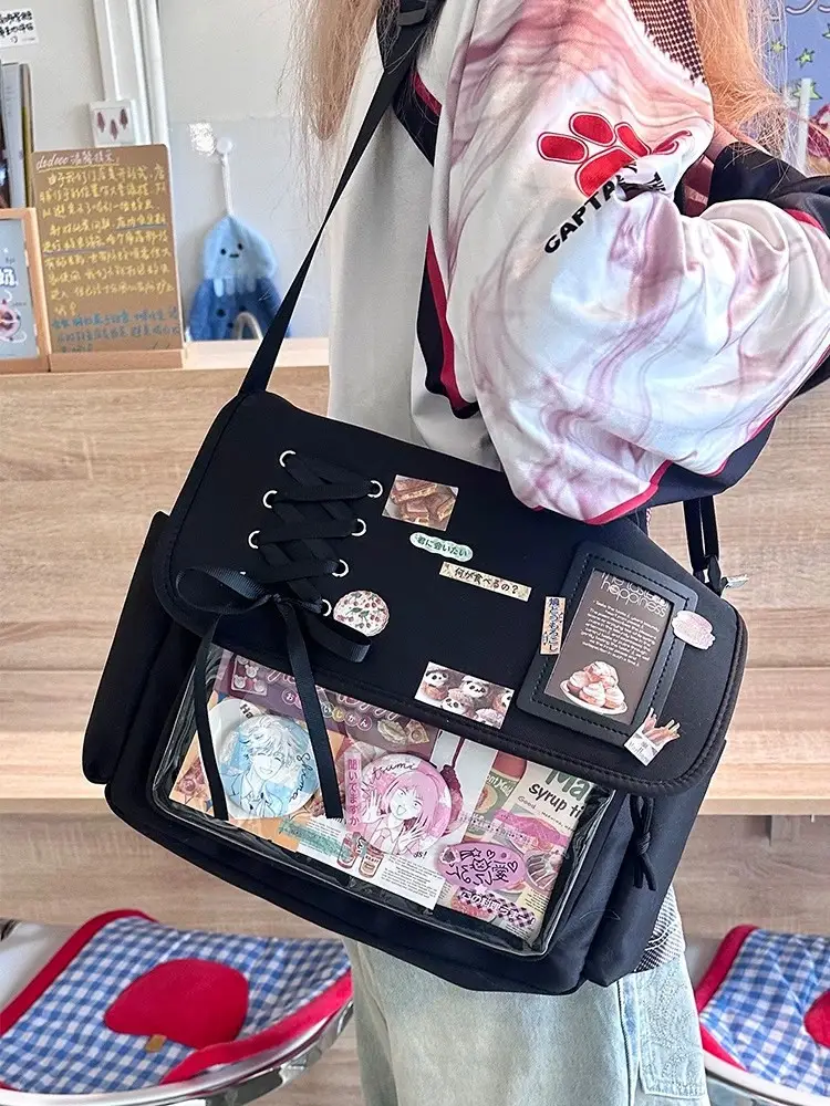 Women's Japanese Style Shoulder Bags Multi Color Casual All-match — feature 3