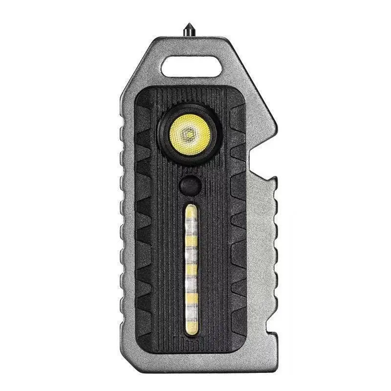 Cross-Mirror Night Light Keychain Flashlight Whistle - Image 6