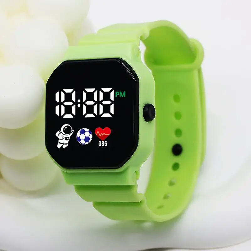 C3-12 Spaceman LED Electronic Watch White - Image 5
