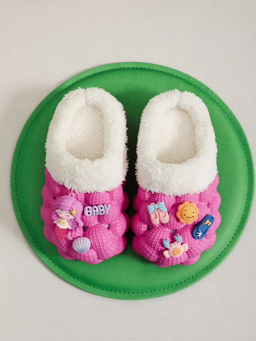 Factory Wholesale Cotton Slippers Home Wear Litchi Bathroom Couples Non-slip EVA Cartoon Fashion Autumn and Winter Cotton Slippers Tide — feature 15