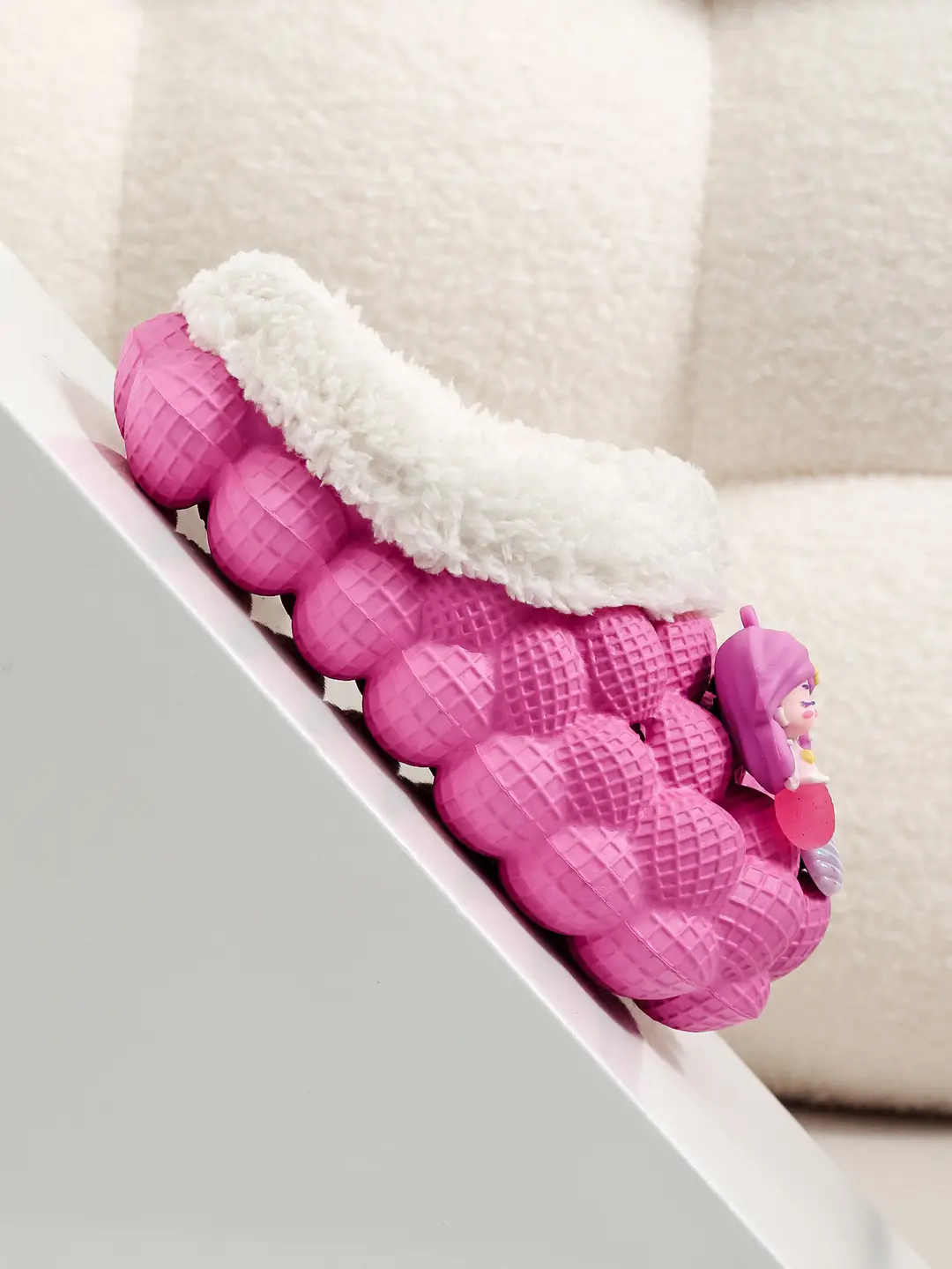 Factory Wholesale Cotton Slippers Home Wear Litchi Bathroom Couples Non-slip EVA Cartoon Fashion Autumn and Winter Cotton Slippers Tide — feature 22