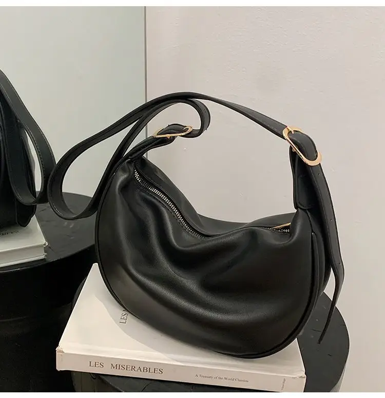 Women's Vintage Brown Leather Shoulder Bag 2026 — feature 20