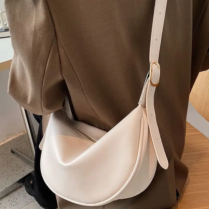 Women's Vintage Brown Leather Shoulder Bag 2026 - Image 2