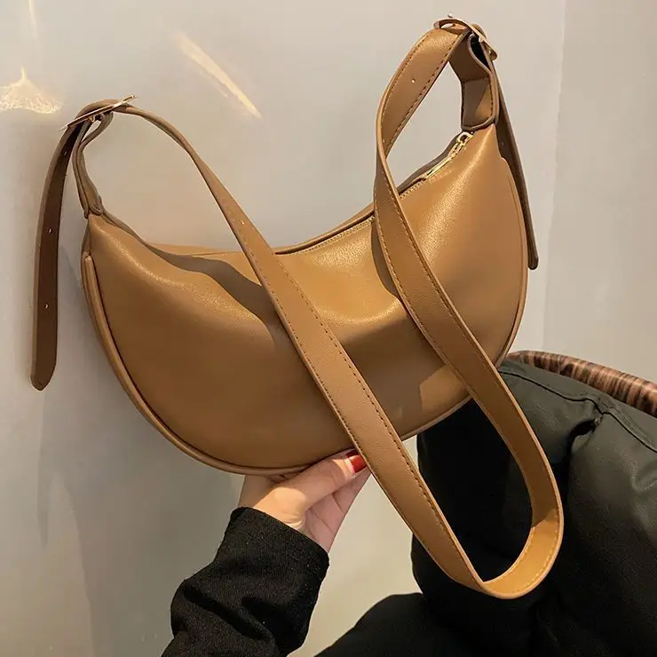 Women's Vintage Brown Leather Shoulder Bag 2026 - Image 3