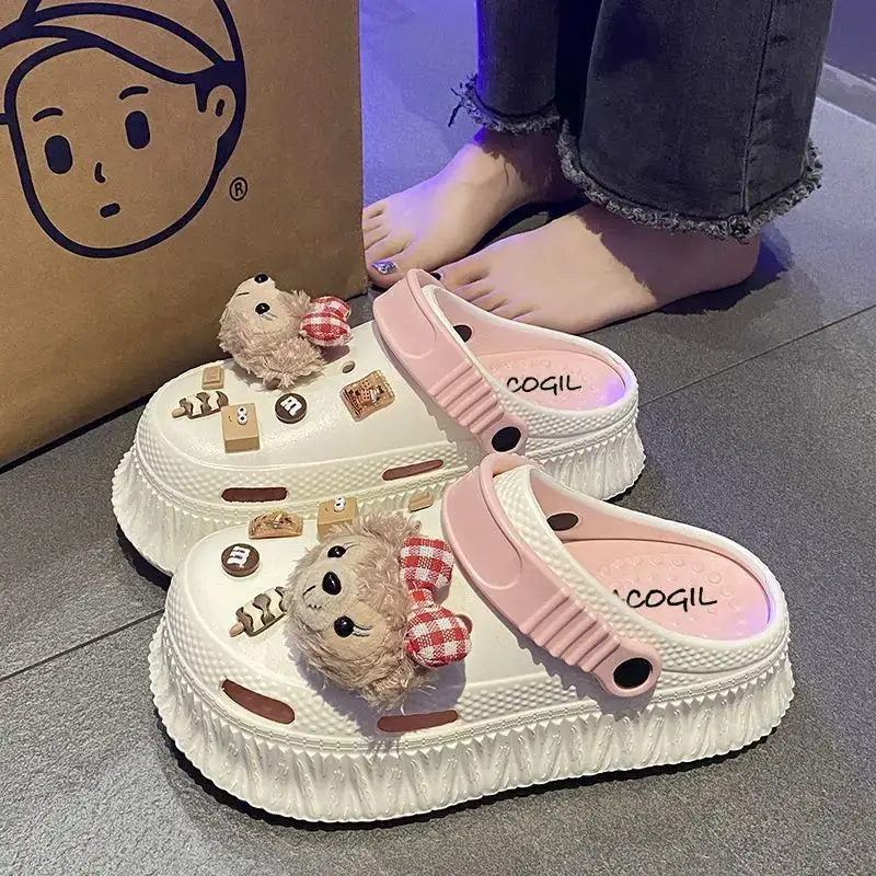 Women's Cute Cartoon Sandals Pink White 2025 — feature 19