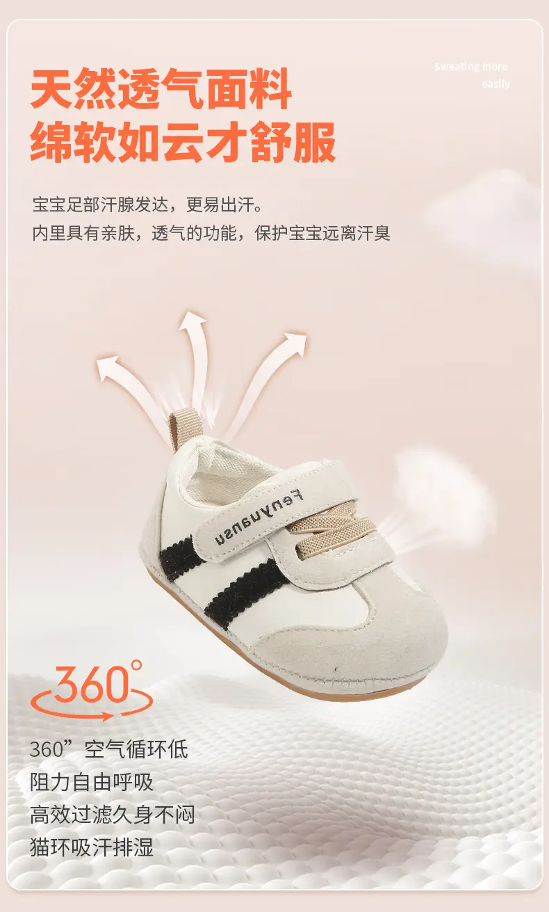 New Boys Girls Baby Shoes Soft Sole 6-12 Months — feature 15