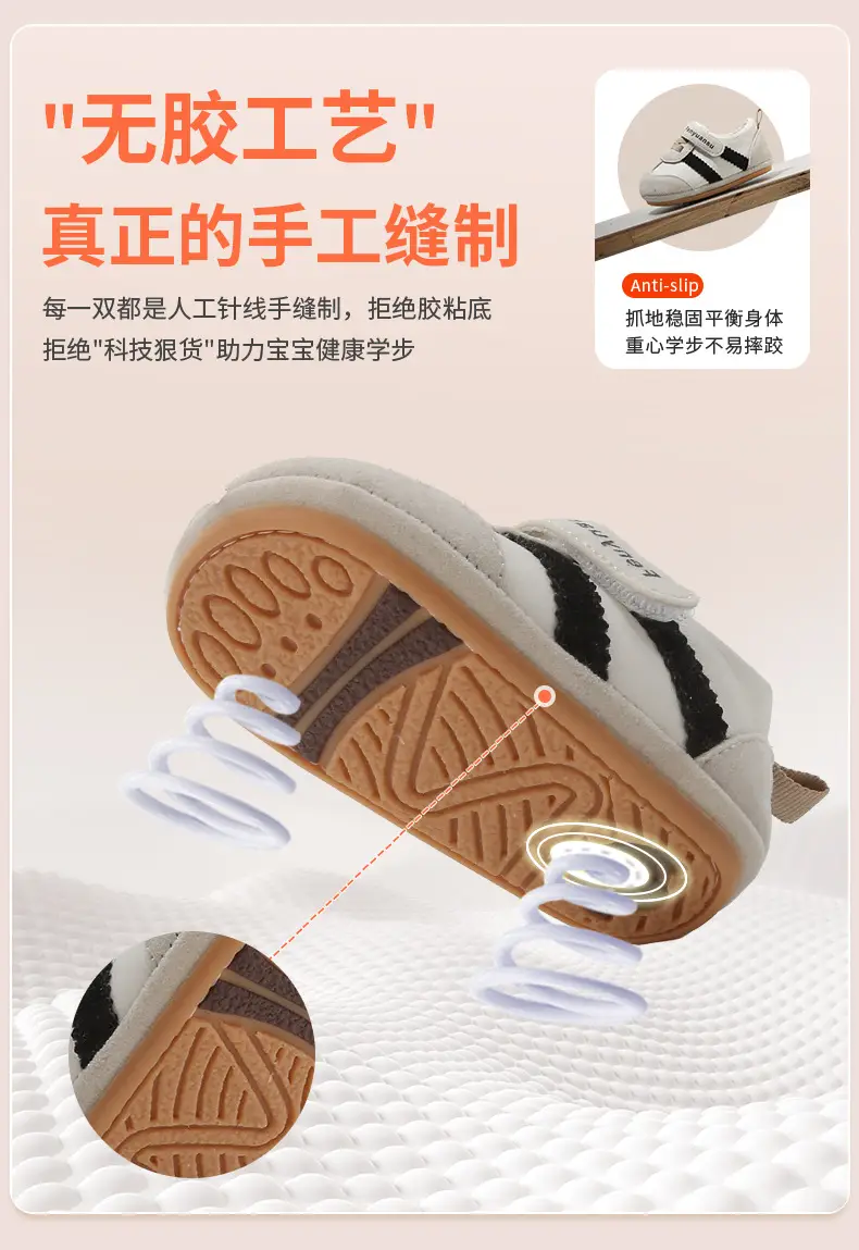 New Boys Girls Baby Shoes Soft Sole 6-12 Months — feature 17