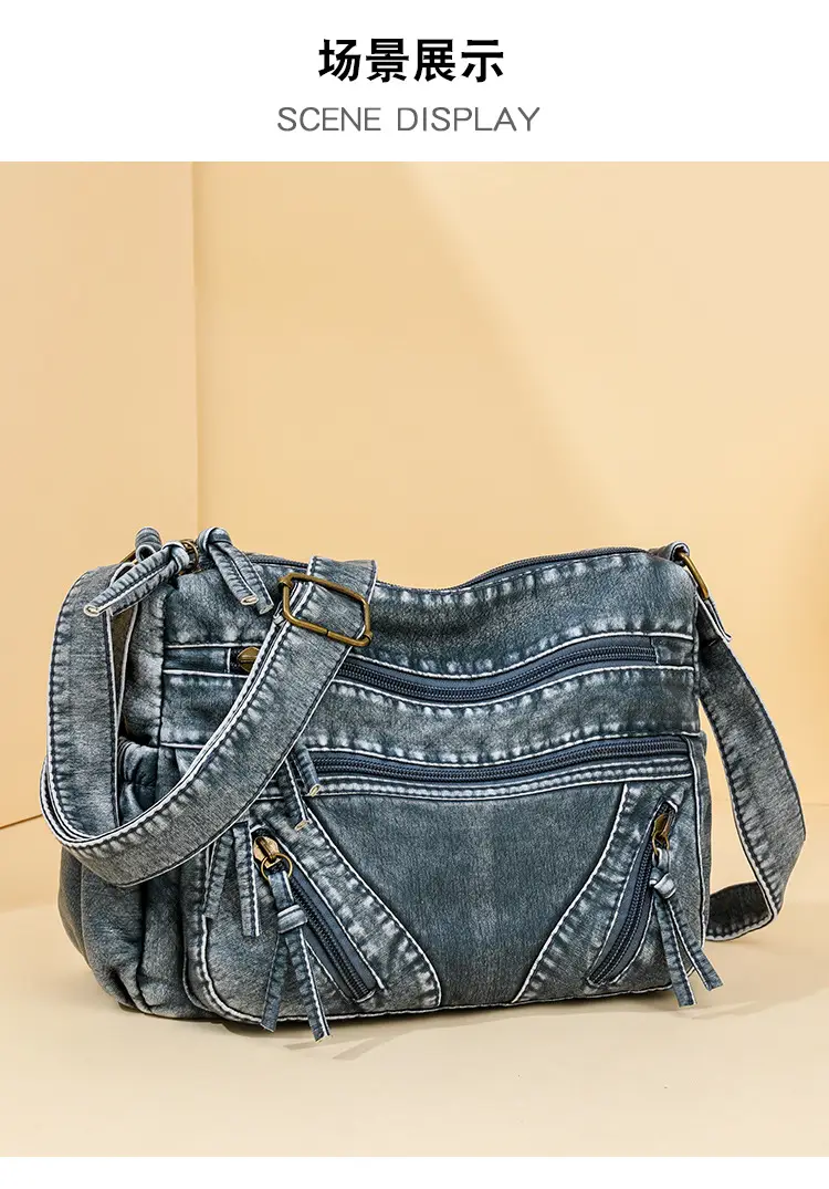 Brown Crossbody Bag for Women with Multi-Layer Design — feature 19