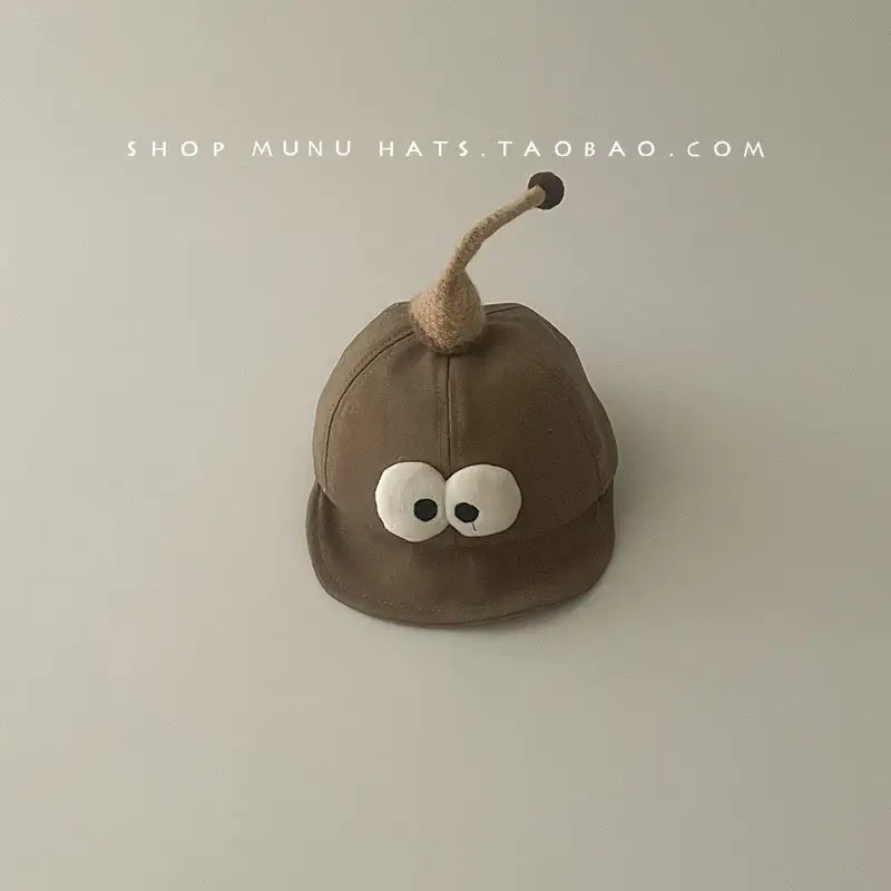 Baby Pumpkin Hats with Tentacles Super Cute Soft Brim Baseball Cap - Image 2