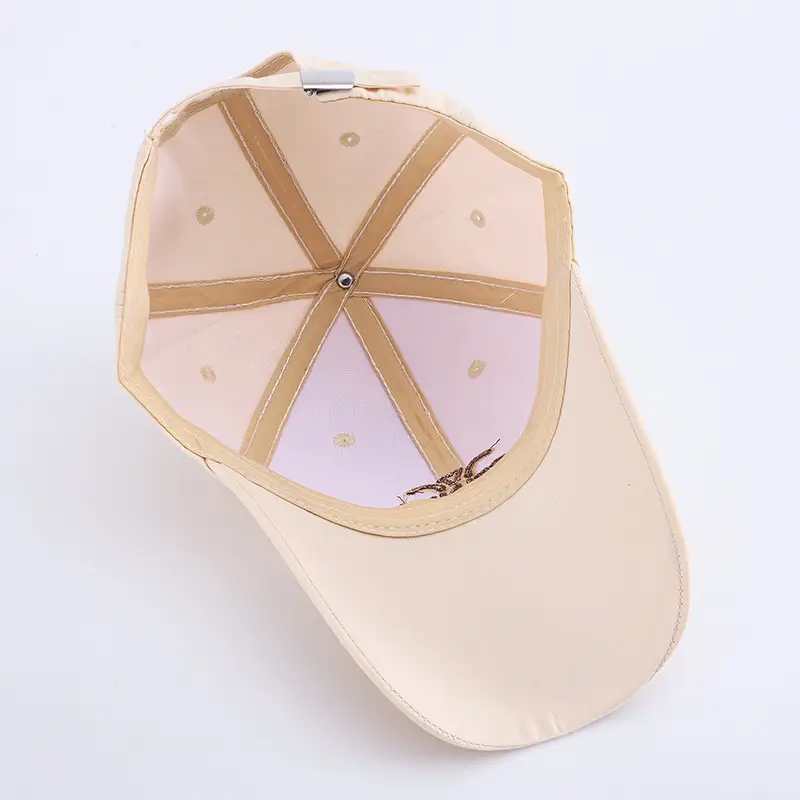 2025 New Arrival Embroidered Baseball Cap White — feature 4