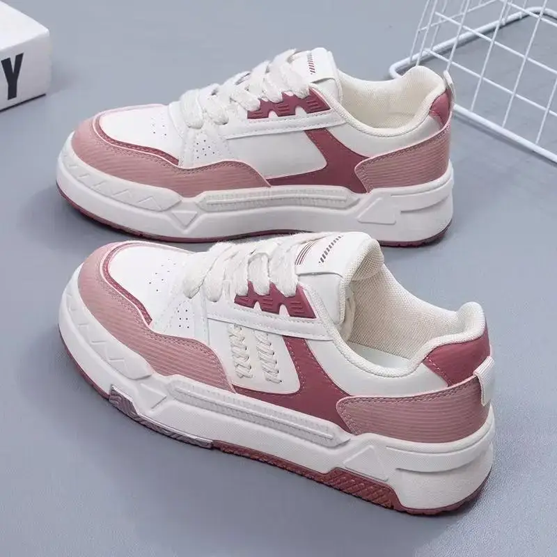 Women's White Platform Sneakers Spring 2025 - Image 6