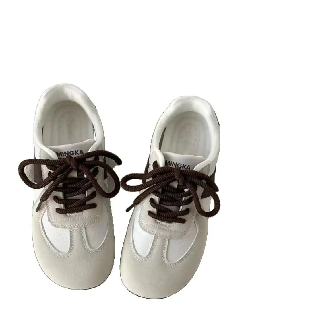Women's White Leather Casual Shoes 2025 Spring - Image 7
