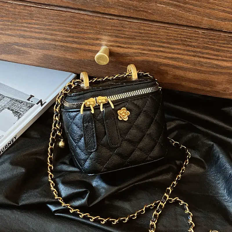 Vintage Quilted Chain Shoulder Bag Women 2025 Style - Image 5