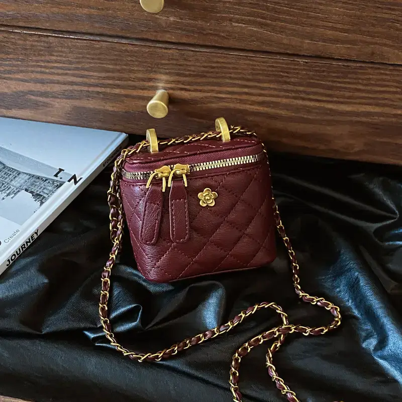 Vintage Quilted Chain Shoulder Bag Women 2025 Style - Image 7
