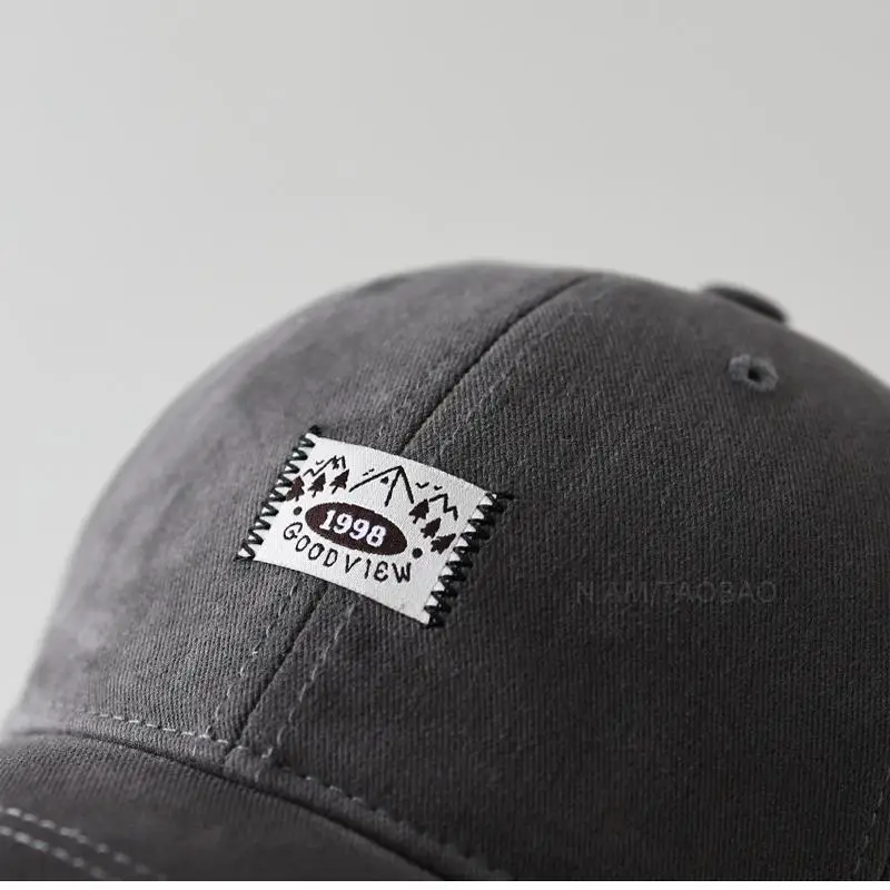 Men's White 989 Brand Cap Wash & Wear - Image 9