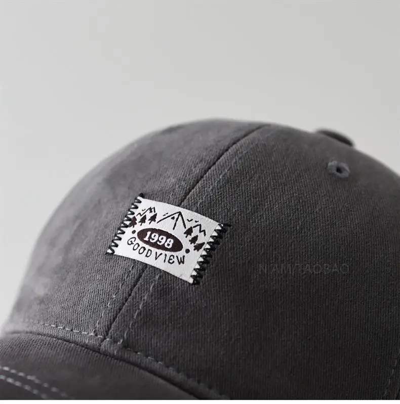 Men's White 989 Brand Cap Wash & Wear — feature 12