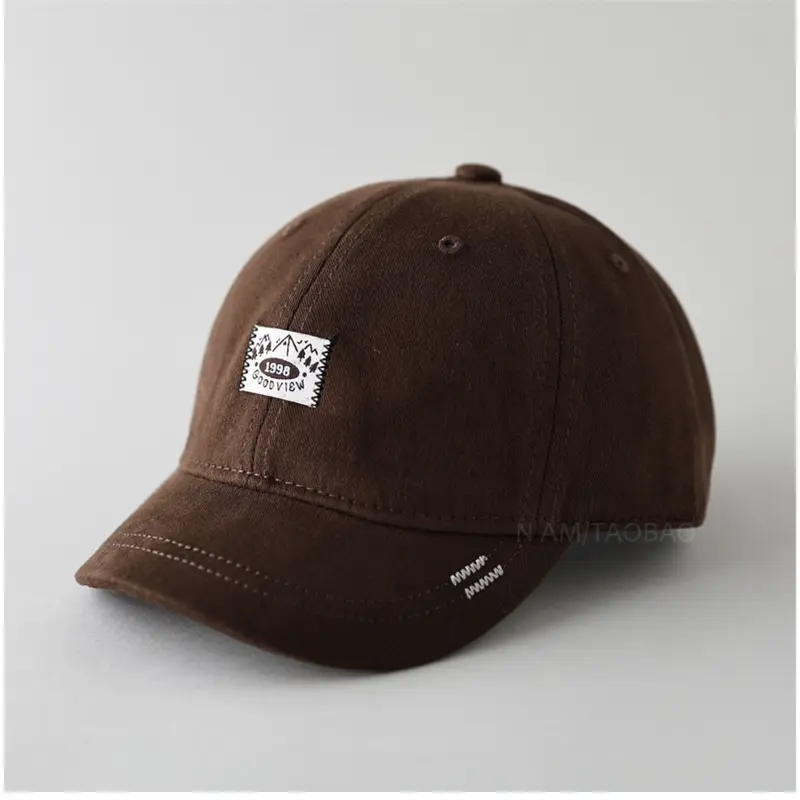 Men's White 989 Brand Cap Wash & Wear - Image 2