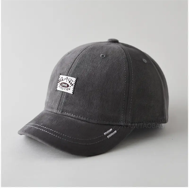 Men's White 989 Brand Cap Wash & Wear - Image 5