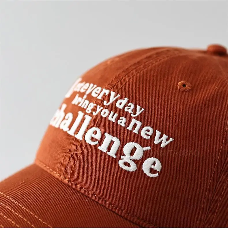 Pink Letter Embroidered Women's Baseball Cap — feature 17