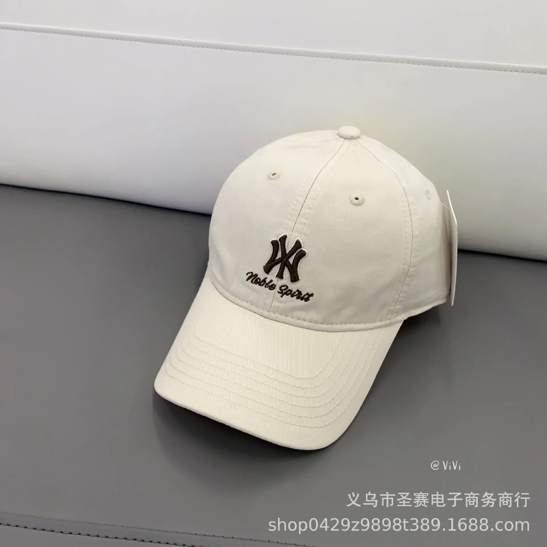 Red Korean Style Baseball Cap with Letter Embroidery