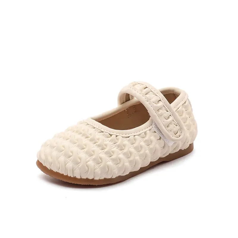Girls' Chanel Style Single-layer Shoes 2025 Spring New Children's Korean-style Baby silver Leather Shoes Stylist Toddler Shoes - Image 7