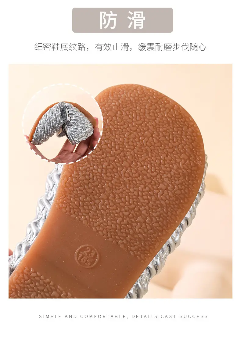Girls' Chanel Style Single-layer Shoes 2025 Spring New Children's Korean-style Baby silver Leather Shoes Stylist Toddler Shoes — feature 8