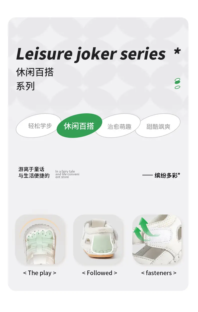 Baby Sandals 2024 New Summer One Year Old Toddler Shoes Women Soft Sole Non-slip Breathable Baby Shoes Men — feature 10