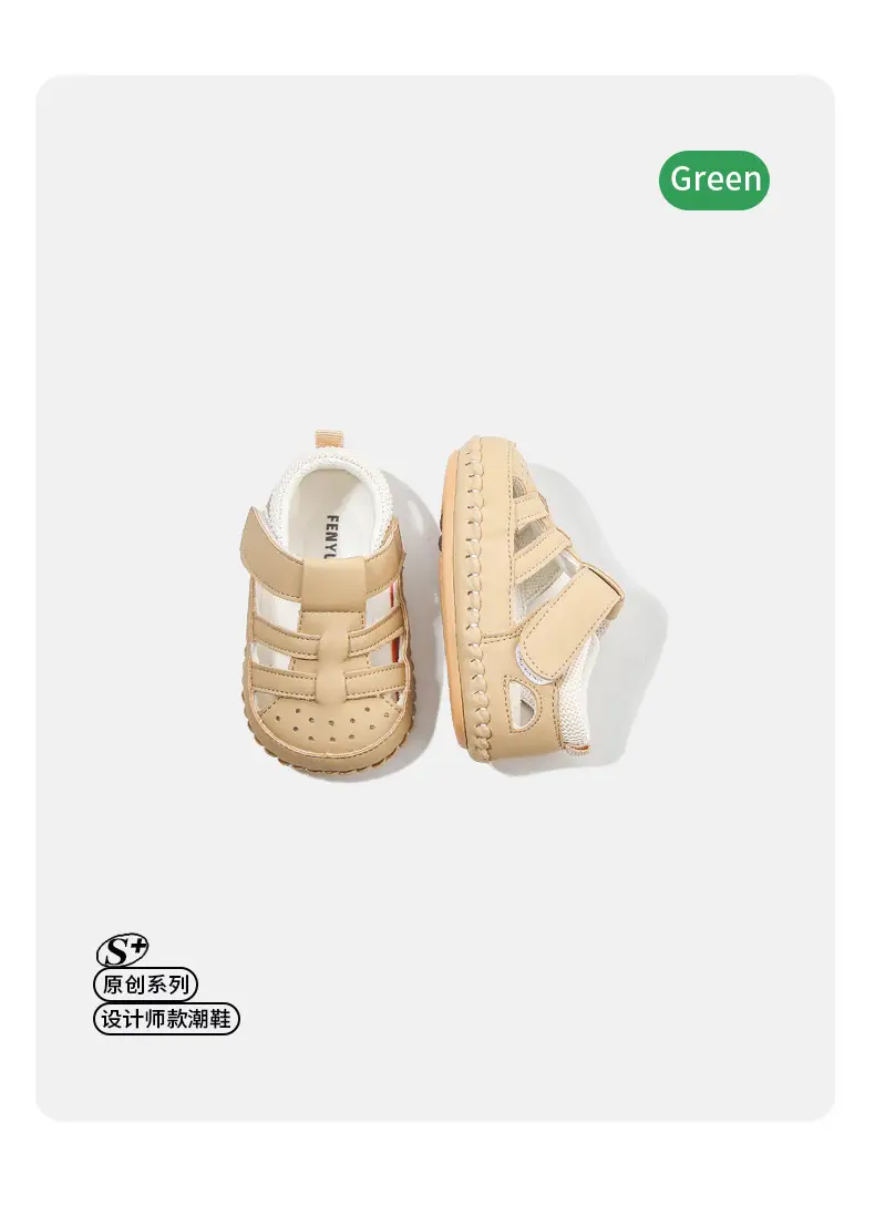 Baby Sandals 2024 New Summer One Year Old Toddler Shoes Women Soft Sole Non-slip Breathable Baby Shoes Men — feature 9