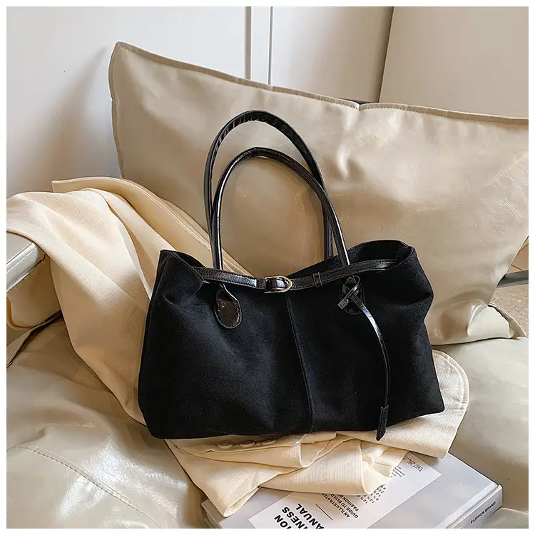 Women Matte Brown Shoulder Bag Spring Summer Casual Commuter — feature 25