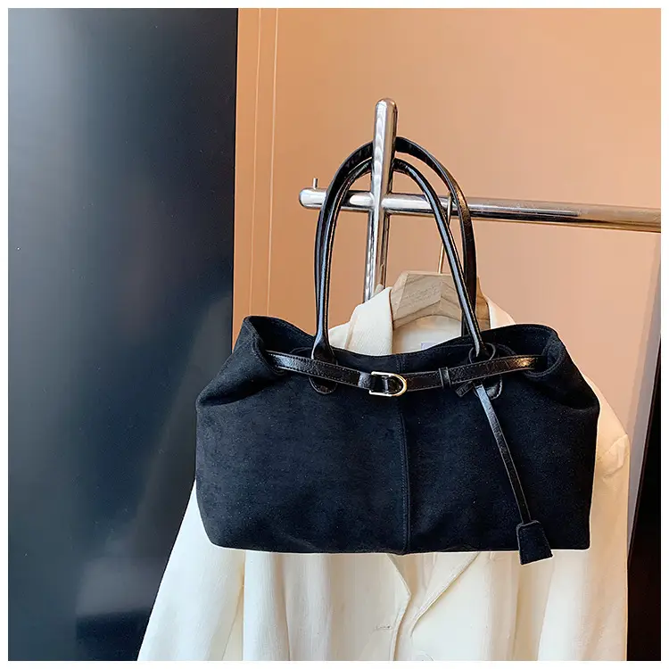 Women Matte Brown Shoulder Bag Spring Summer Casual Commuter — feature 28