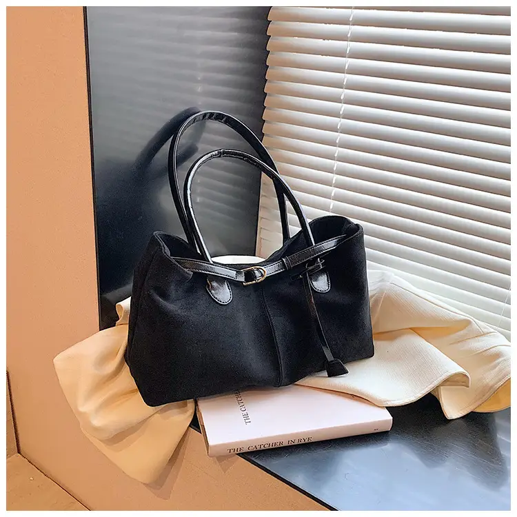 Women Matte Brown Shoulder Bag Spring Summer Casual Commuter — feature 30