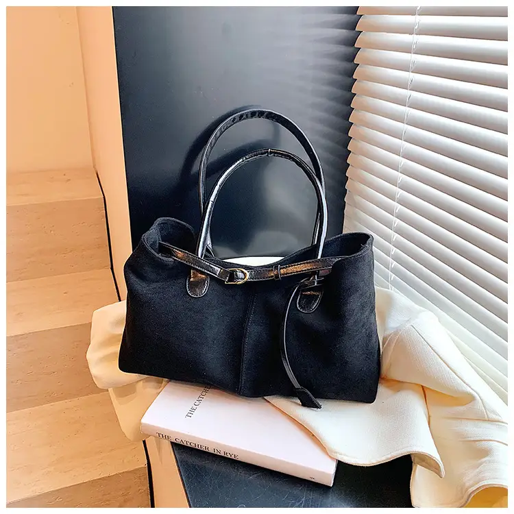 Women Matte Brown Shoulder Bag Spring Summer Casual Commuter — feature 31