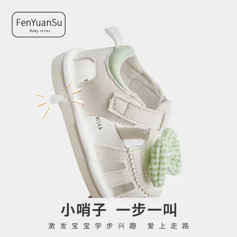 2024 Baby Sandals Female Baby Summer Toddler Shoes Call Soft Sole Breathable Call Shoes Baby Shoes - Image 3