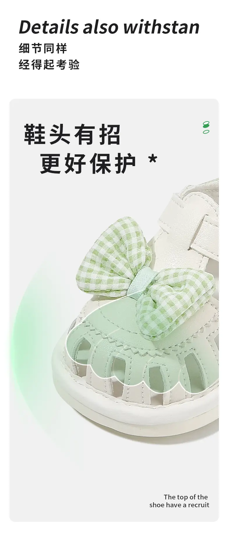 2024 Baby Sandals Female Baby Summer Toddler Shoes Call Soft Sole Breathable Call Shoes Baby Shoes — feature 11