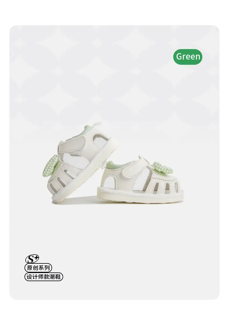 2024 Baby Sandals Female Baby Summer Toddler Shoes Call Soft Sole Breathable Call Shoes Baby Shoes — feature 18
